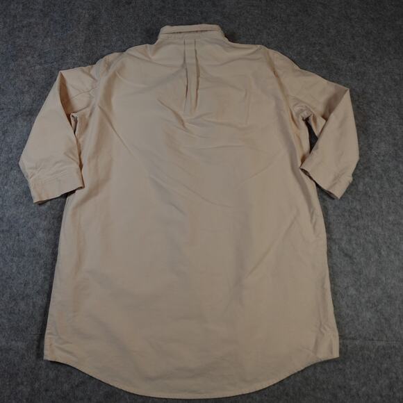 Pomander Place Dress Womens Large Polly Tan Mini Long Sleeve Shirt Shift - Picture 7 of 11